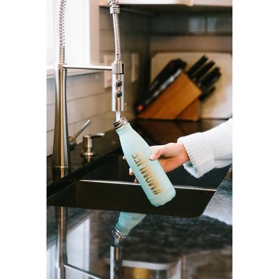 Pearhead Momlife Water Bottle - Aqua 17oz 5 Pearhead Momlife Water Bottle - Aqua 17oz - Image 3