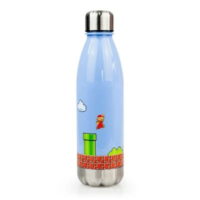 Just Funky Super Mario Bros Water Bottle | 17 oz | Mario Collectibles 3 Just Funky Super Mario Bros Water Bottle | 17 oz | Mario Collectibles