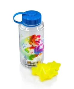 Just Funky Super Mario Bros 6-Inch Plastic Water Bottle | Super Star Ice Cubes -Water Bottles Sales unnamed file 4759
