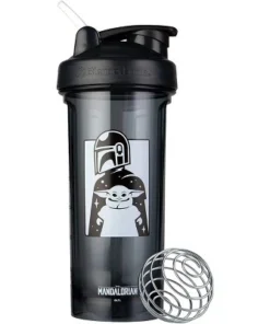 BlenderBottle Blender Bottle The Mandalorian Pro Series 28 oz. Shaker Mixer Cup with Loop Top -Water Bottles Sales unnamed file 4790
