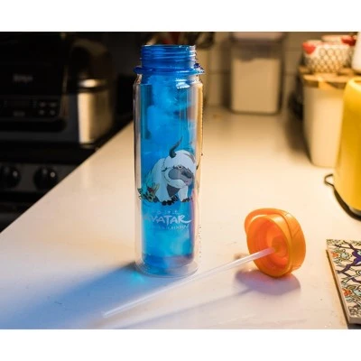 Surreal Entertainment Avatar: The Last Airbender Aang and Appa Water Bottle | Holds 16 Ounces 6 Surreal Entertainment Avatar: The Last Airbender Aang and Appa Water Bottle | Holds 16 Ounces - Image 4