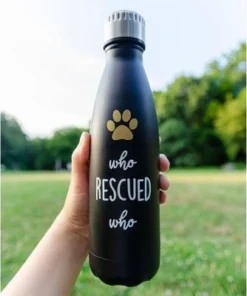 Pearhead Water Bottle - Who Rescued Who - 17 fl oz -Water Bottles Sales unnamed file 4871