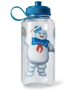 Just Funky Ghostbusters Stay Puft 32oz Plastic Water Bottle w/ Ice Cube Molds -Water Bottles Sales unnamed file 4990