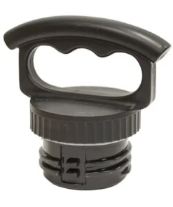 FIFTY/FIFTY 64oz Tank Growler 3 Finger Grip Cap Matte Black