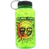 Toynk Just Funky Sublime Sun Logo 35oz Green Plastic Water Bottle w Screw Down Lid