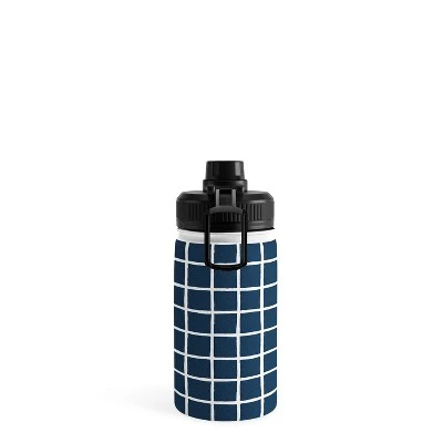 Avenie Grid Pattern Water Bottle - Society6 4 Avenie Grid Pattern Water Bottle - Society6 - Image 2