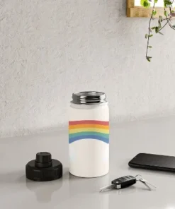 Avenie Vintage Rainbow with Clouds Water Bottle - Society6 -Water Bottles Sales unnamed file 5226