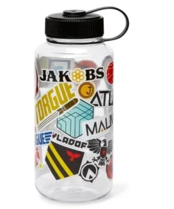Just Funky Borderlands Manufacturer Logos 32oz Plastic Water Bottle -Water Bottles Sales unnamed file 5282