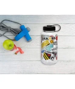 Just Funky Borderlands Manufacturer Logos 32oz Plastic Water Bottle -Water Bottles Sales unnamed file 5285