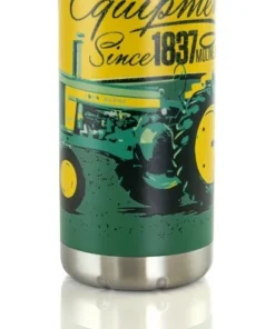 John Deere 25.5 Ounce Stainless Steel Thermal Bottle in Green with Cap and Carry Loop -Water Bottles Sales unnamed file 5363