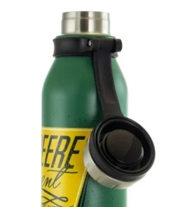 John Deere 25.5 Ounce Stainless Steel Thermal Bottle in Green with Cap and Carry Loop -Water Bottles Sales unnamed file 5364