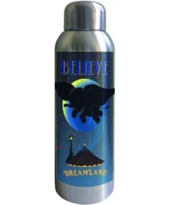 Disney Live Action Dumbo Believe Artwork 22 Oz. Stainless Steel Water Bottle