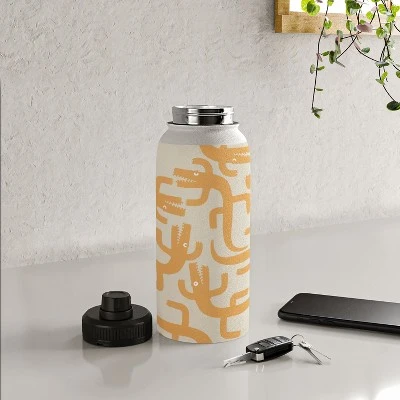 MSRYSTUDIO Croc Fun Sun Bath Water Bottle - Society6 5 MSRYSTUDIO Croc Fun Sun Bath Water Bottle - Society6 - Image 3