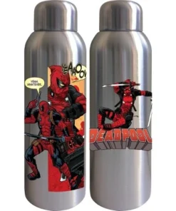 Deadpool UV 22 Ounces Stainless Steel Water Bottle