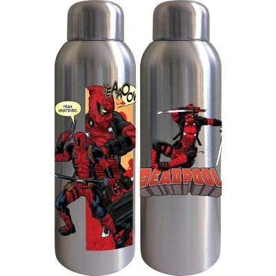 Deadpool UV 22 Ounces Stainless Steel Water Bottle 3 Deadpool UV 22 Ounces Stainless Steel Water Bottle