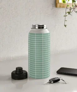 Colour Poems Minimal Grid XVII Water Bottle - Society6 -Water Bottles Sales unnamed file 5497