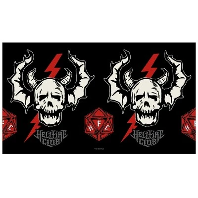 Stranger Things Hellfire Skeleton Stainless Steel Water Bottle 3 Stranger Things Hellfire Skeleton Stainless Steel Water Bottle