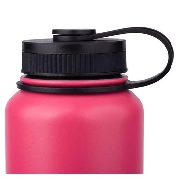 Monoprice Vacuum-Sealed 32 oz. Wide-Mouth Water Bottle, Pink | BPA Free Stainless Steel, Food Grade, for Yoga, Gym, Camping, Fitness 4 Monoprice Vacuum-Sealed 32 oz. Wide-Mouth Water Bottle, Pink | BPA Free Stainless Steel, Food Grade, for Yoga, Gym, Camping, Fitness - Image 2