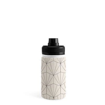 Colour Poems Gisela Geometric Line Pattern I Water Bottle - Society6 3 Colour Poems Gisela Geometric Line Pattern I Water Bottle - Society6