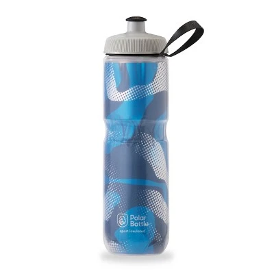 Polar Bottle Polar Sport 24oz Insulated Water Bottle Blue/silver 6 Polar Bottle Polar Sport 24oz Insulated Water Bottle Blue/silver - Image 4