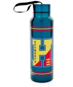Silver Buffalo Harry Potter Hogwarts Houses Stainless Steel Water Bottle | Holds 27 Ounces