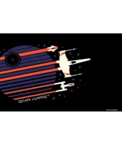 Star Wars Death Star Streaks Stainless Steel Water Bottle