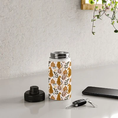 Avenie Wild Cheetah Collection Water Bottle - Society6 5 Avenie Wild Cheetah Collection Water Bottle - Society6 - Image 3