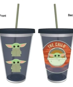 Star Wars The Child Baby Yoda Evolution 16 oz. Acrylic Travel Cup -Water Bottles Sales unnamed file 5596