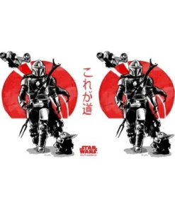 Star Wars The Mandalorian Big Red Sun Stainless Steel Water Bottle