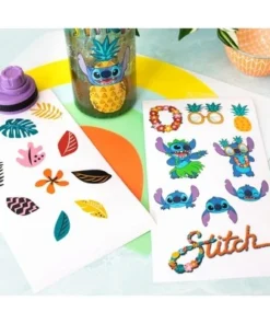 Silver Buffalo Disney Lilo & Stitch Pineapple 32-Ounce Twist Spout Water Bottle And Sticker Set -Water Bottles Sales unnamed file 5631