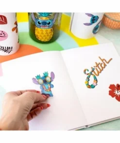 Silver Buffalo Disney Lilo & Stitch Pineapple 32-Ounce Twist Spout Water Bottle And Sticker Set -Water Bottles Sales unnamed file 5632