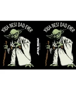 Star Wars Yoda Best Dad Ever Stainless Steel Water Bottle