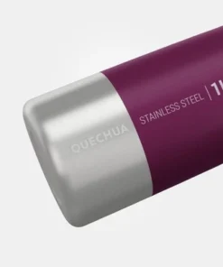 Decathlon Quechua MH100, Stainless Steel Screw Top Hiking Water Bottle, 34oz -Water Bottles Sales unnamed file 5676