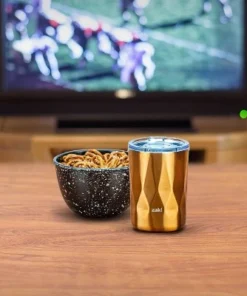 Zak Designs 13oz Fractal Double Wall Stainless Steel DOF Tumbler Rose Gold -Water Bottles Sales unnamed file 568