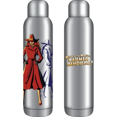 Carmen Sandiego Carmen San Diego TV Show Character 22 Oz. Stainless Steel Water Bottle 3 Carmen Sandiego Carmen San Diego TV Show Character 22 Oz. Stainless Steel Water Bottle