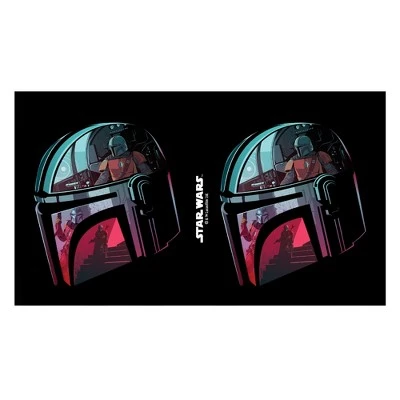 Star Wars The Mandalorian Helmet Reflection Stainless Steel Water Bottle 3 Star Wars The Mandalorian Helmet Reflection Stainless Steel Water Bottle