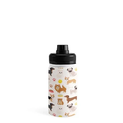 Avenie Dog Pattern Water Bottle - Society6 3 Avenie Dog Pattern Water Bottle - Society6
