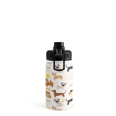 Avenie Dog Pattern Water Bottle - Society6 4 Avenie Dog Pattern Water Bottle - Society6 - Image 2