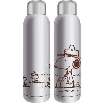 Peanuts Snoopy Line Art 22 Oz Stainless Steel Insulated Vacuum Water Bottle 3 Peanuts Snoopy Line Art 22 Oz Stainless Steel Insulated Vacuum Water Bottle