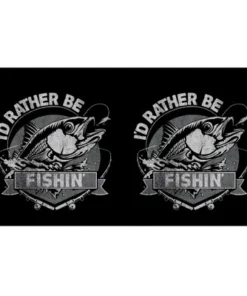 Lost Gods I'd Rather Be Fishin' Stainless Steel Water Bottle