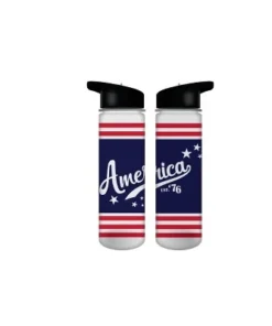 USA America Est 76 24oz Plastic Water Bottle