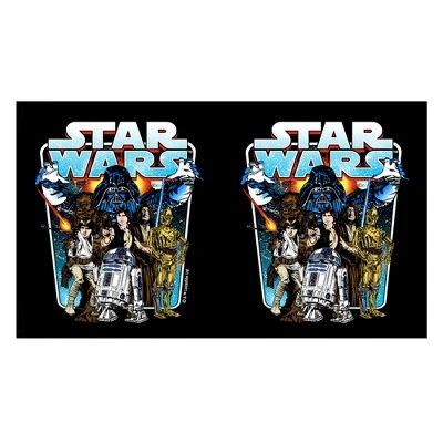 Star Wars Vintage Hero Character Frame Stainless Steel Water Bottle 3 Star Wars Vintage Hero Character Frame Stainless Steel Water Bottle