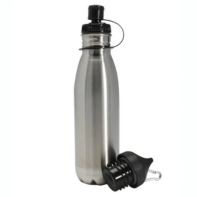 Danesco H2O Stainless Steel Reusable Eco Bottle, 27 Ounce 3 Danesco H2O Stainless Steel Reusable Eco Bottle, 27 Ounce