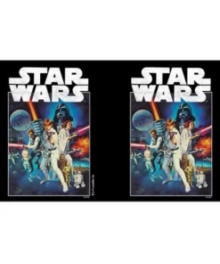 Star Wars Classic Poster Stainless Steel Water Bottle