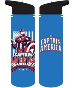 Marvel Avengers Captain America Sentinel Of Liberty 24 Oz SK Water Bottle