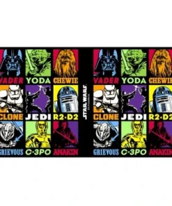 Star Wars Pop Character Bingo Stainless Steel Water Bottle