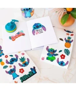 Toynk Silver Buffalo Disney Lilo & Stitch Flowers 32-Ounce Twist Spout Water Bottle And Sticker Set -Water Bottles Sales unnamed file 5856