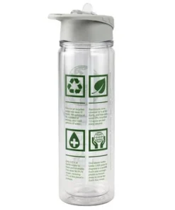 Bioworld IFL Science Keep The Earth Clean 16 Oz. Double-Wall Tritan Water Bottle