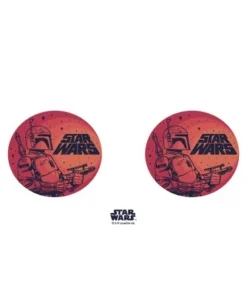 Star Wars Boba Fett Retro Circle Stainless Steel Water Bottle