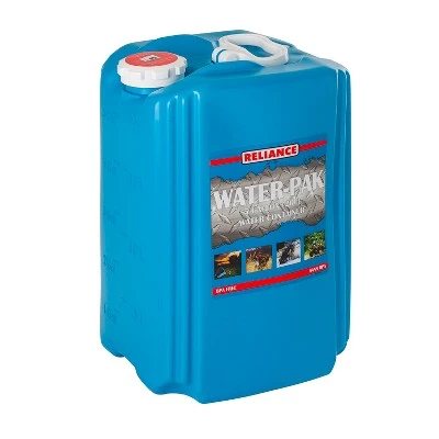 Reliance Aqua-Pak Water Container 5 Gallon 2 Reliance Aqua-Pak Water Container 5 Gallon